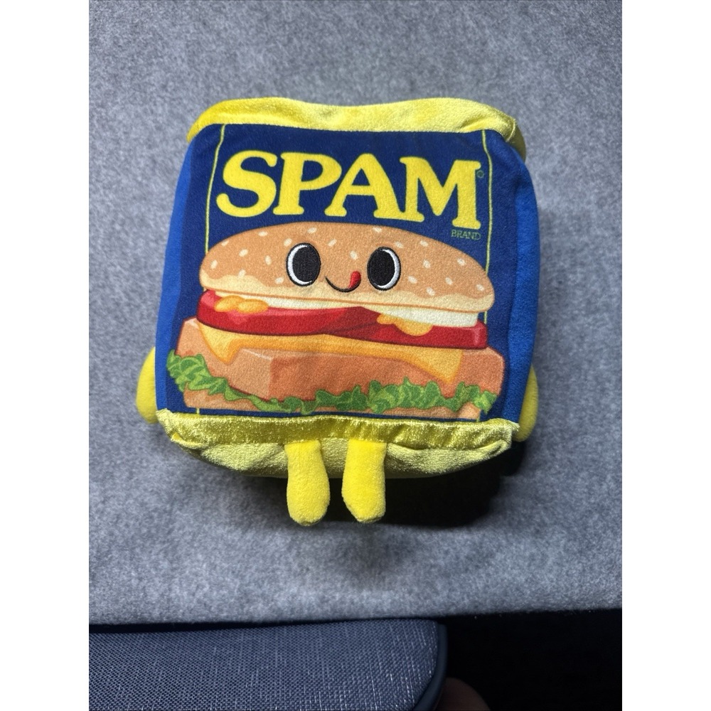 GIANT Spam Can Plush Advertising Toy 18"x18"  with Tags Fiesta